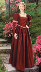 Windsor Gown in red