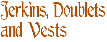 Men's jerkins, doublets, and vests